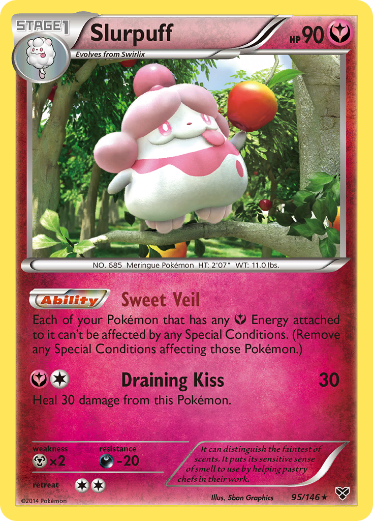 Slurpuff (95/146) [XY: Base Set] | Nerdhalla Games