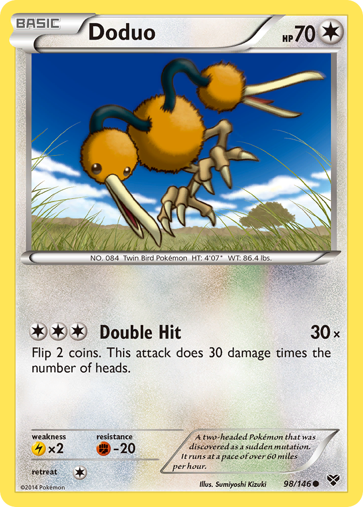 Doduo (98/146) [XY: Base Set] | Nerdhalla Games