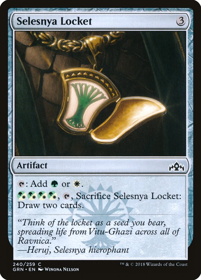 Selesnya Locket [Guilds of Ravnica] | Nerdhalla Games