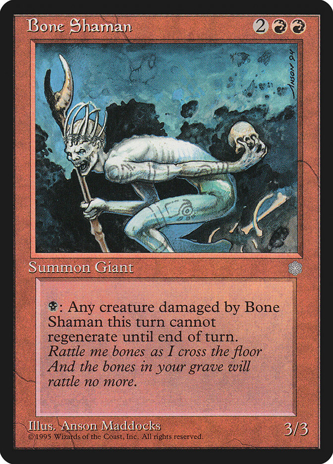 Bone Shaman [Ice Age] | Nerdhalla Games