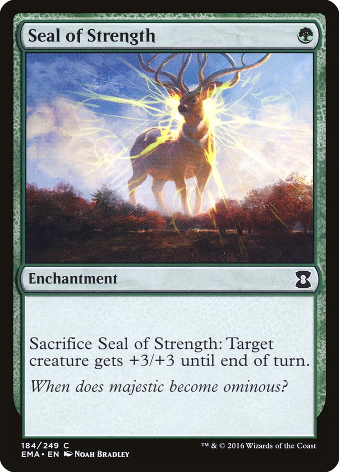 Seal of Strength [Eternal Masters] | Nerdhalla Games