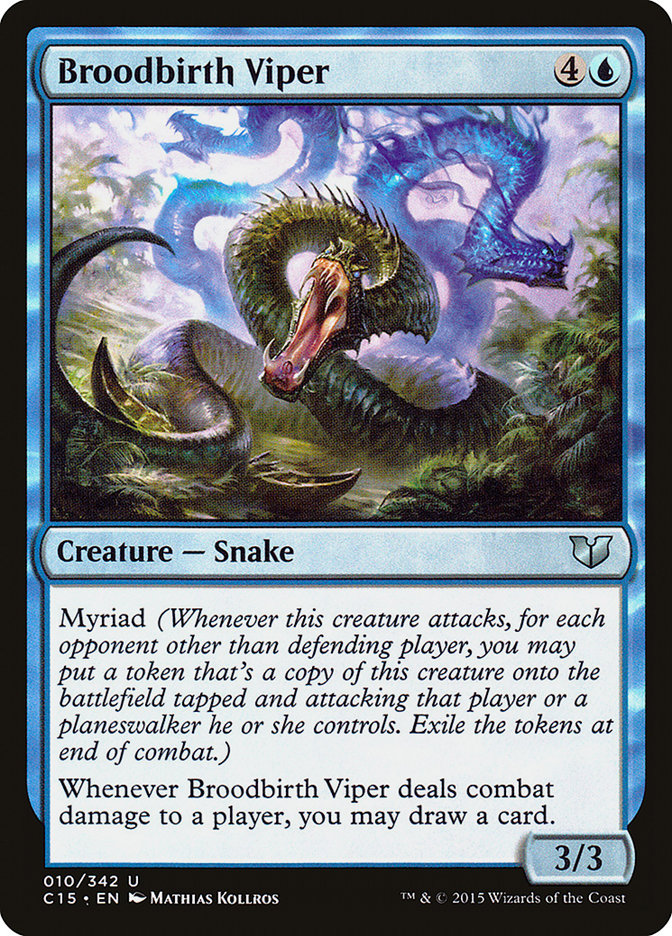 Broodbirth Viper [Commander 2015] | Nerdhalla Games