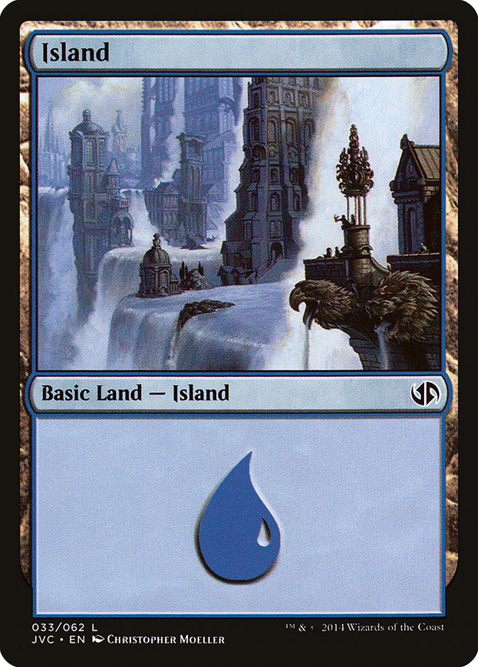 Island (33) [Duel Decks Anthology] | Nerdhalla Games