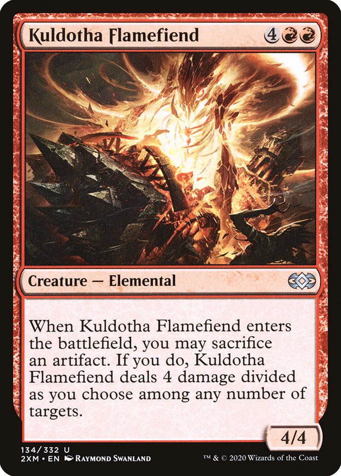 Kuldotha Flamefiend [Double Masters] | Nerdhalla Games