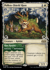 Pollen-Shield Hare // Hare Raising (Promo Pack) [Wilds of Eldraine Promos] | Nerdhalla Games