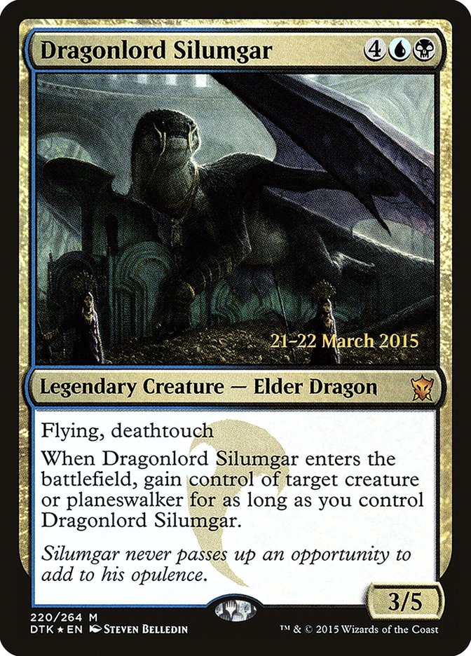 Dragonlord Silumgar  [Dragons of Tarkir Prerelease Promos] | Nerdhalla Games