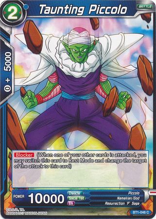 Taunting Piccolo [BT1-046] | Nerdhalla Games