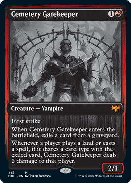 Cemetery Gatekeeper [Innistrad: Double Feature] | Nerdhalla Games