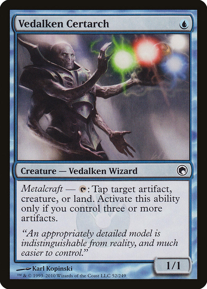 Vedalken Certarch [Scars of Mirrodin] | Nerdhalla Games