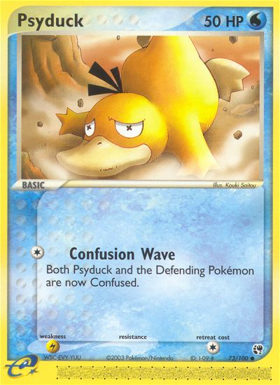 Psyduck (73/100) [EX: Sandstorm] | Nerdhalla Games