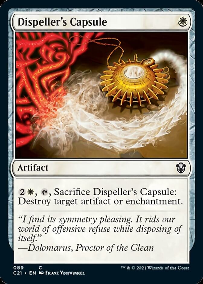 Dispeller's Capsule [Commander 2021] | Nerdhalla Games