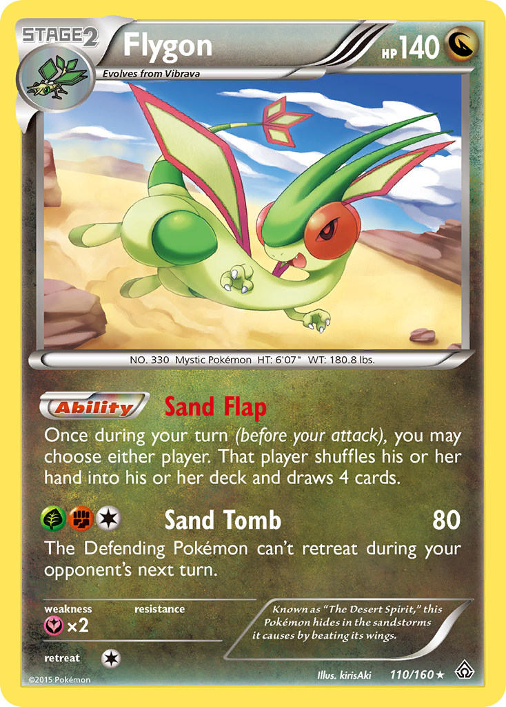 Flygon (110/160) [XY: Primal Clash] | Nerdhalla Games