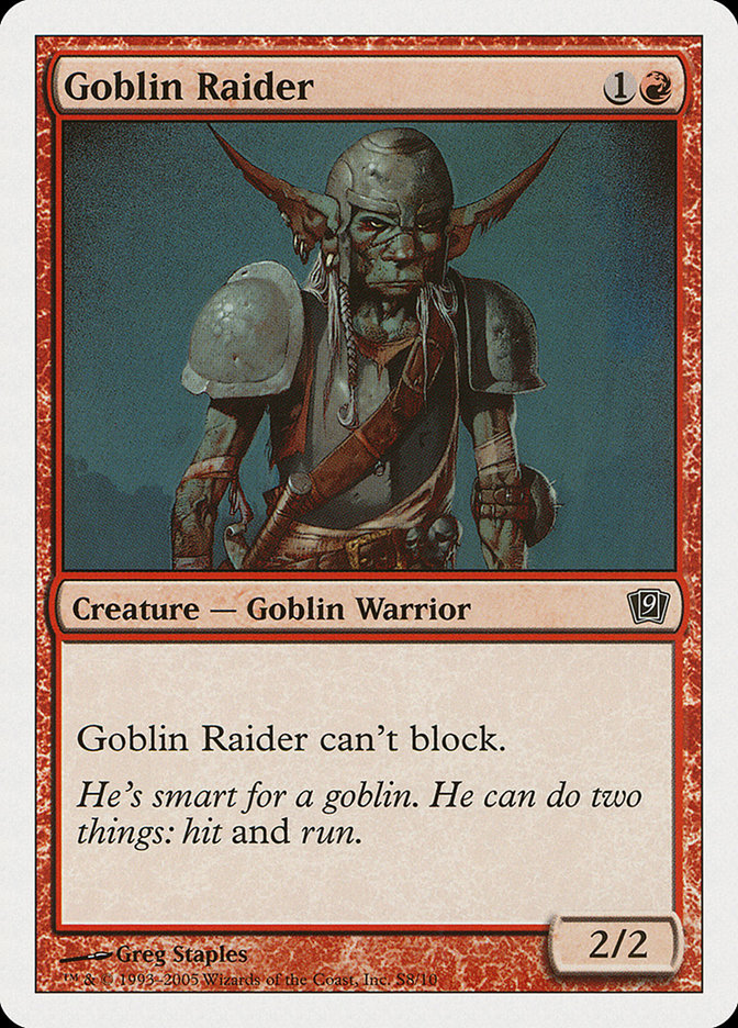 Goblin Raider [Ninth Edition] | Nerdhalla Games