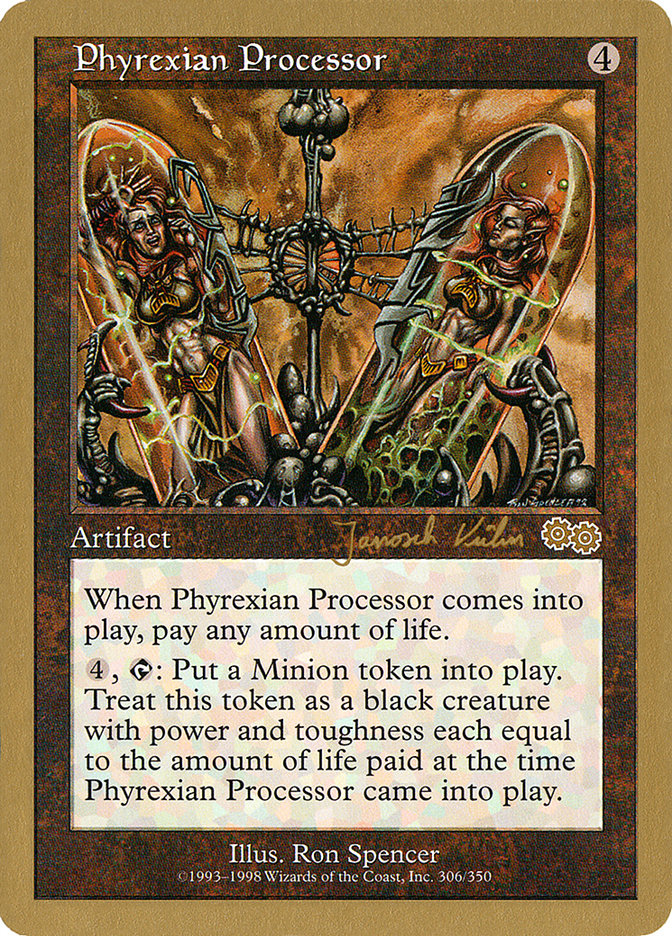 Phyrexian Processor (Janosch Kuhn) [World Championship Decks 2000] | Nerdhalla Games