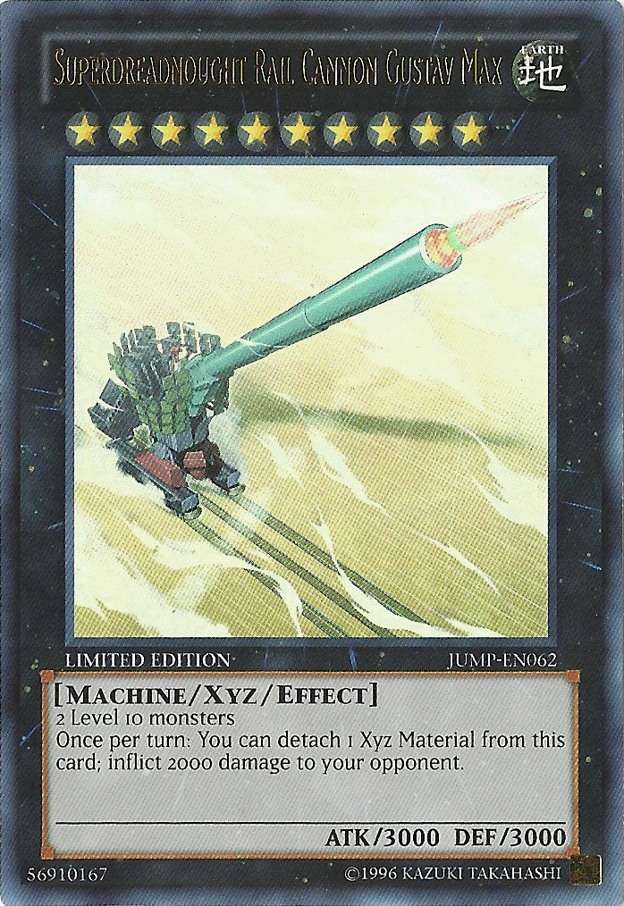 Superdreadnought Rail Cannon Gustav Max [JUMP-EN062] Ultra Rare | Nerdhalla Games