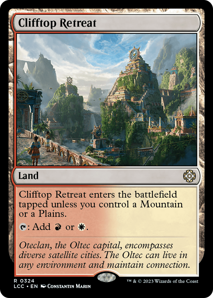 Clifftop Retreat [The Lost Caverns of Ixalan Commander] | Nerdhalla Games