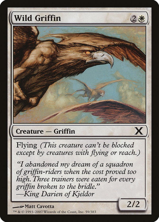 Wild Griffin [Tenth Edition] | Nerdhalla Games