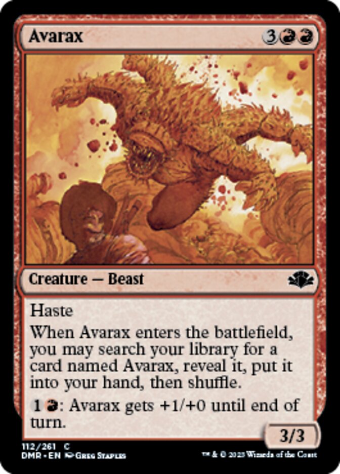 Avarax [Dominaria Remastered] | Nerdhalla Games