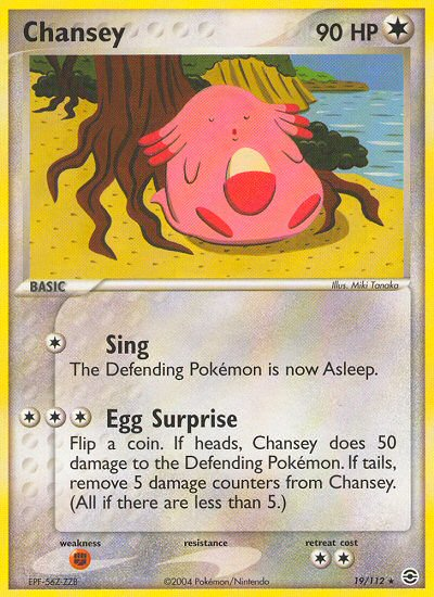 Chansey (19/112) [EX: FireRed & LeafGreen] | Nerdhalla Games