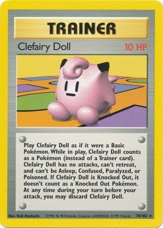 Clefairy Doll (70/102) [Base Set Unlimited] | Nerdhalla Games