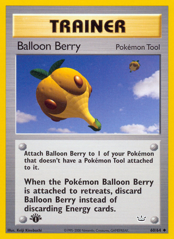 Balloon Berry (60/64) [Neo Revelation 1st Edition] | Nerdhalla Games