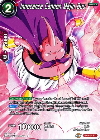 Innocence Cannon Majin Buu [EX06-05] | Nerdhalla Games