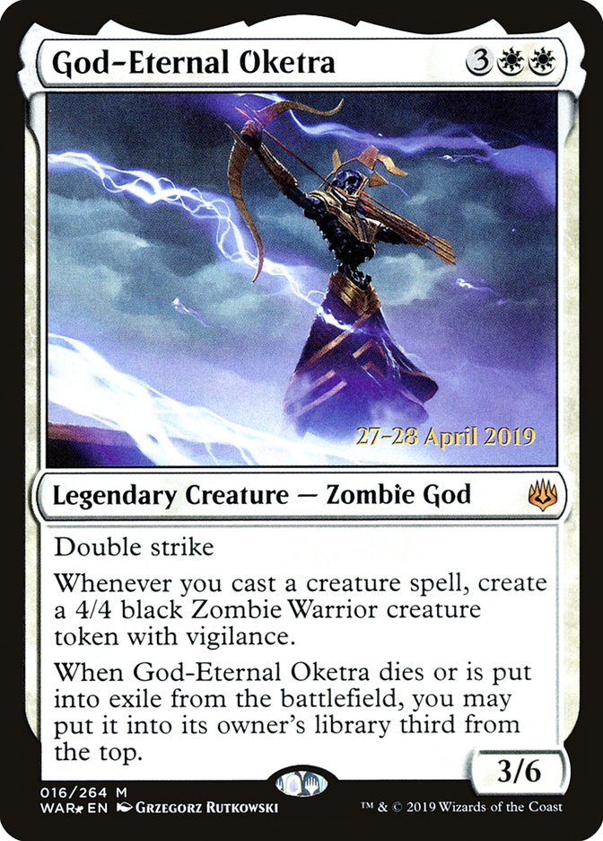 God-Eternal Oketra  [War of the Spark Prerelease Promos] | Nerdhalla Games