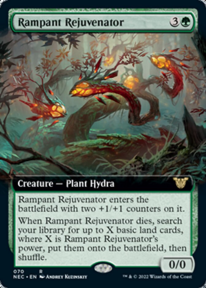 Rampant Rejuvenator (Extended) [Kamigawa: Neon Dynasty Commander] | Nerdhalla Games