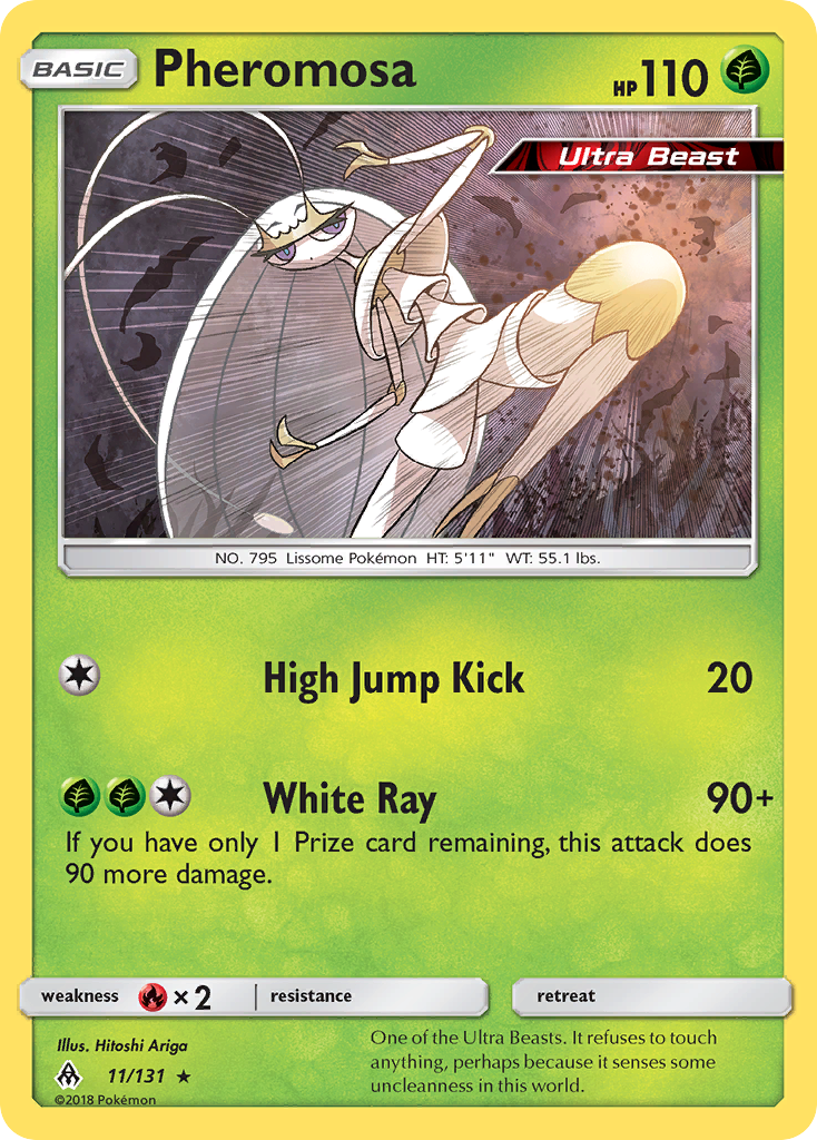 Pheromosa (11/131) [Sun & Moon: Forbidden Light] | Nerdhalla Games