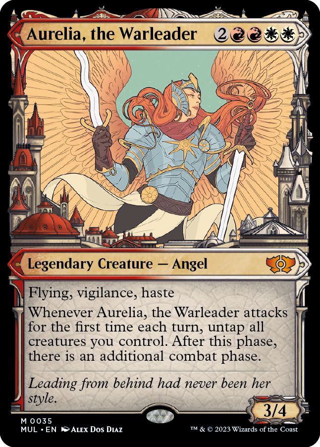 Aurelia, the Warleader [Multiverse Legends] | Nerdhalla Games