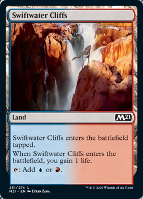 Swiftwater Cliffs [Core Set 2021] | Nerdhalla Games