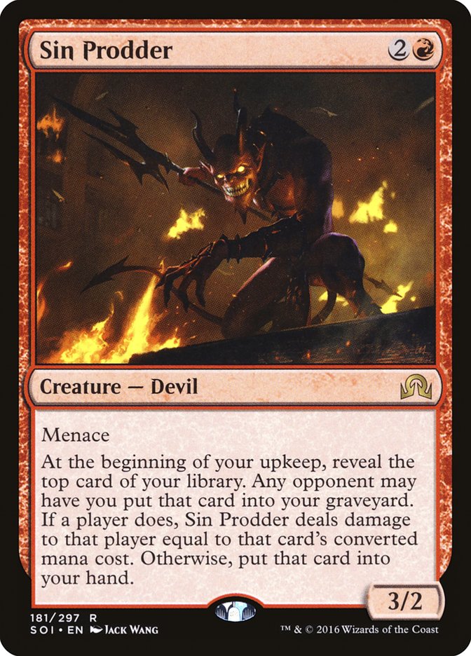 Sin Prodder [Shadows over Innistrad] | Nerdhalla Games