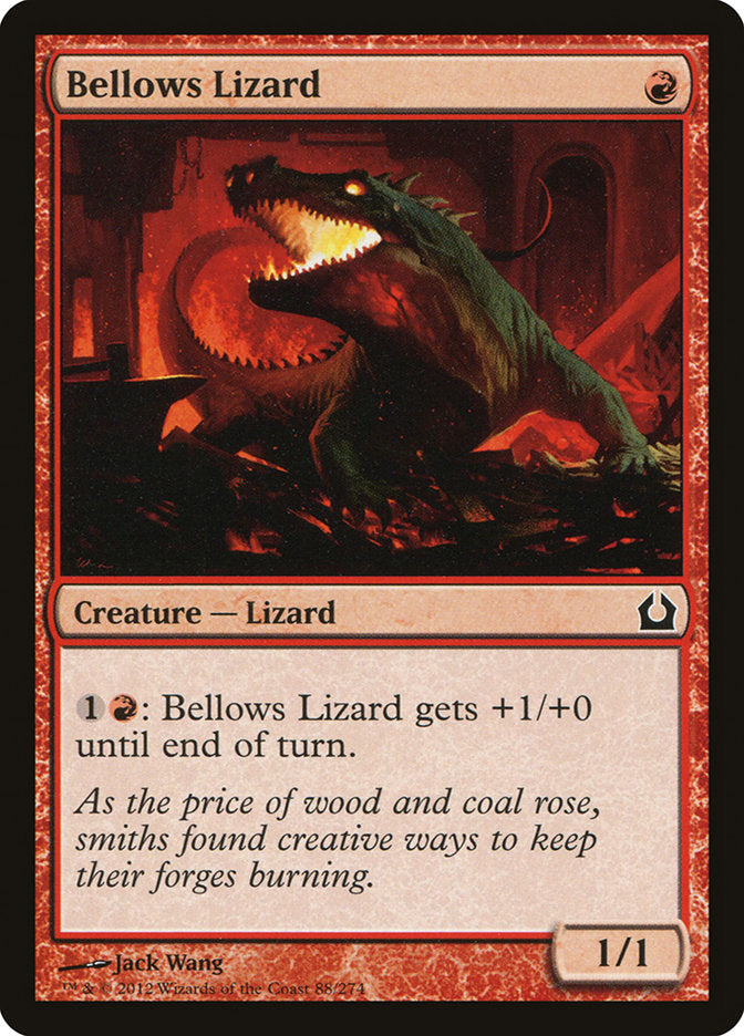 Bellows Lizard [Return to Ravnica] | Nerdhalla Games