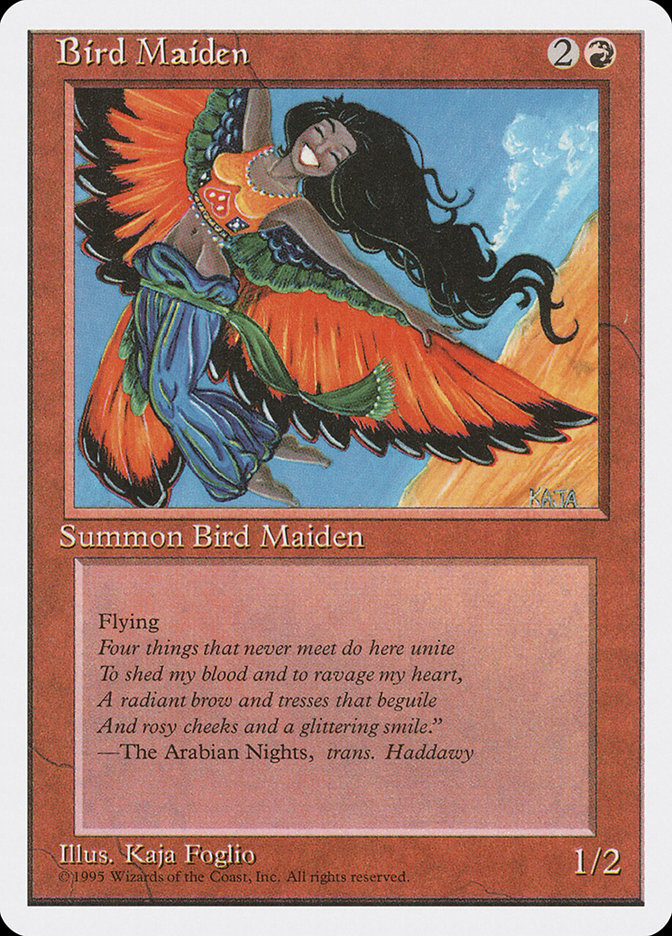 Bird Maiden [Fourth Edition] | Nerdhalla Games