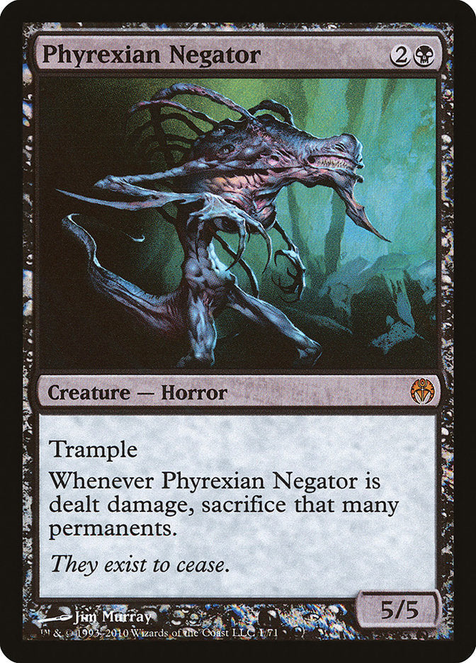 Phyrexian Negator [Duel Decks: Phyrexia vs. the Coalition] | Nerdhalla Games