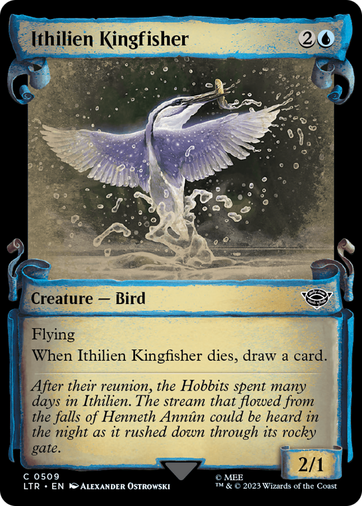 Ithilien Kingfisher [The Lord of the Rings: Tales of Middle-Earth Showcase Scrolls] | Nerdhalla Games