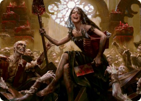 Gisa, Glorious Resurrector Art Card [Innistrad: Midnight Hunt Art Series] | Nerdhalla Games