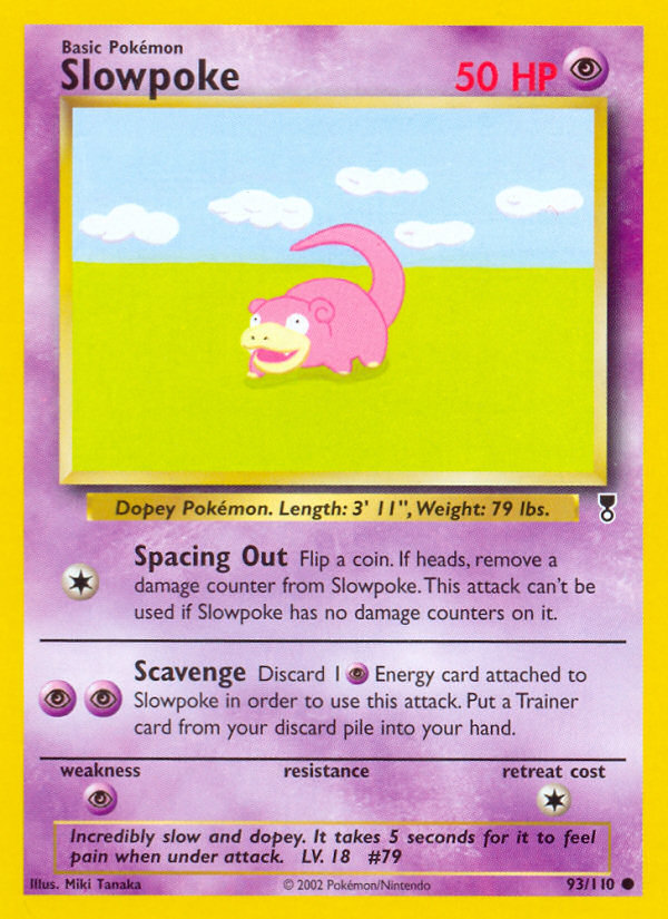 Slowpoke (93/110) [Legendary Collection] | Nerdhalla Games