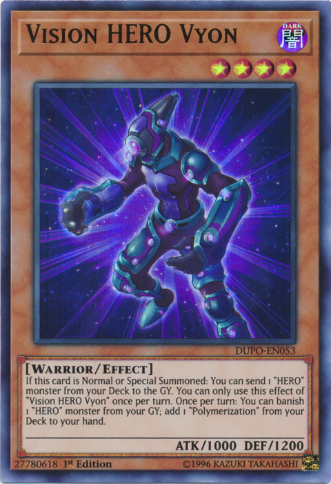 Vision Hero Vyon [DUPO-EN053] Ultra Rare | Nerdhalla Games