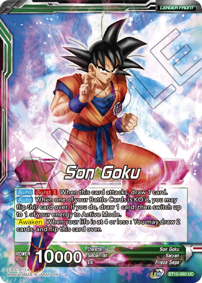 Son Goku // Ferocious Strike SS Son Goku (BT10-060) [Theme Selection: History of Son Goku] | Nerdhalla Games