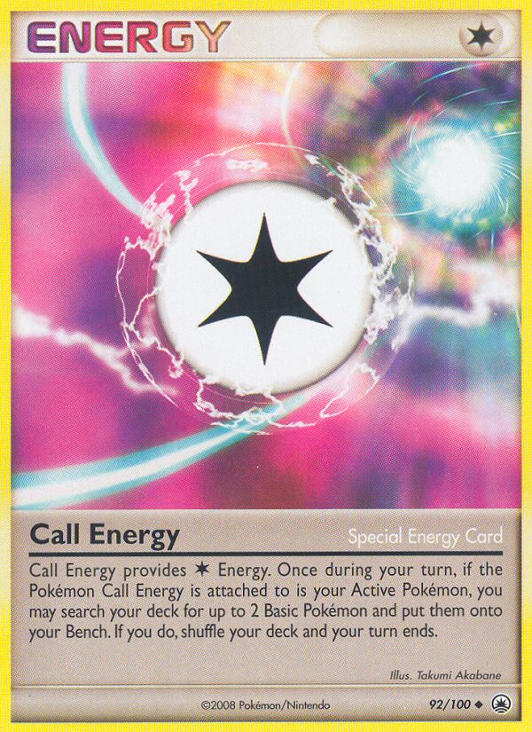 Call Energy (92/100) [Diamond & Pearl: Majestic Dawn] | Nerdhalla Games