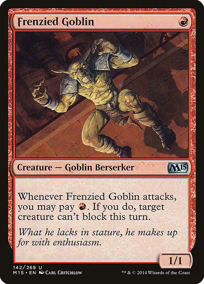 Frenzied Goblin [Magic 2015] | Nerdhalla Games