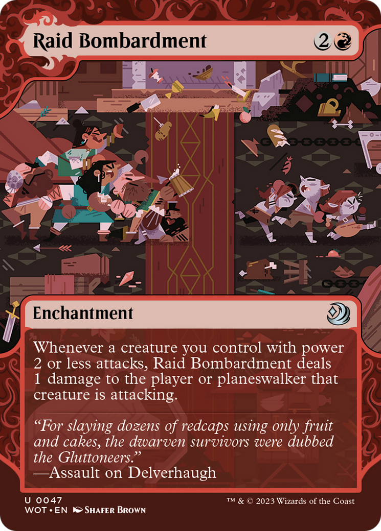 Raid Bombardment [Wilds of Eldraine: Enchanting Tales] | Nerdhalla Games