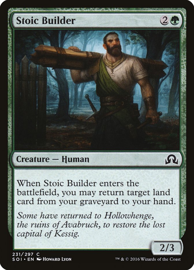 Stoic Builder [Shadows over Innistrad] | Nerdhalla Games