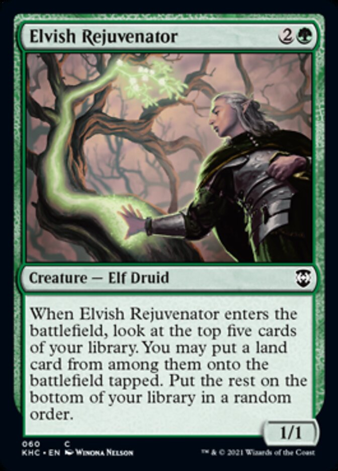 Elvish Rejuvenator [Kaldheim Commander] | Nerdhalla Games