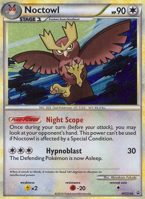 Noctowl (HGSS06) [HeartGold & SoulSilver: Black Star Promos] | Nerdhalla Games