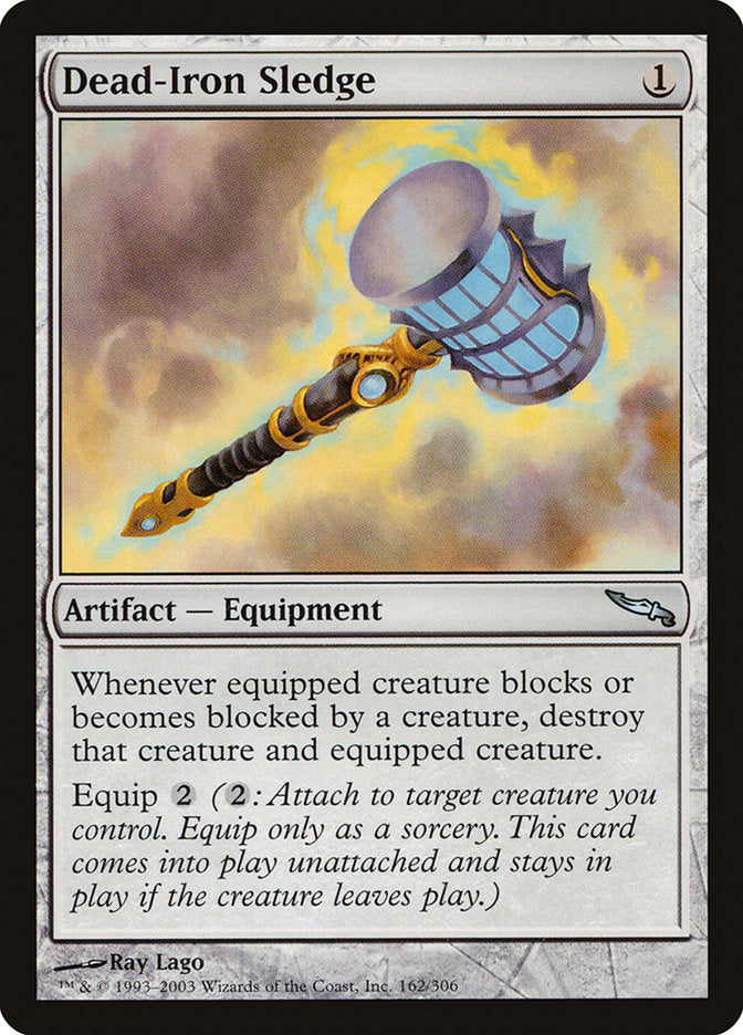 Dead-Iron Sledge [Mirrodin] | Nerdhalla Games