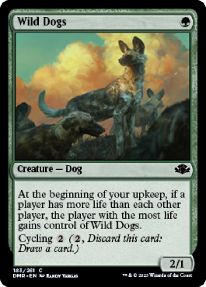 Wild Dogs [Dominaria Remastered] | Nerdhalla Games