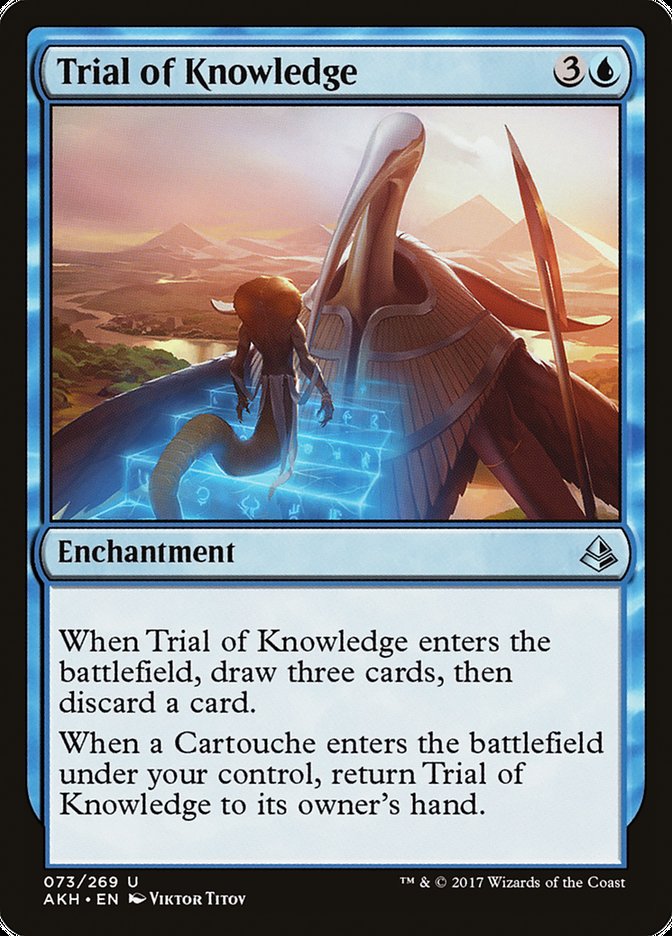 Trial of Knowledge [Amonkhet] | Nerdhalla Games