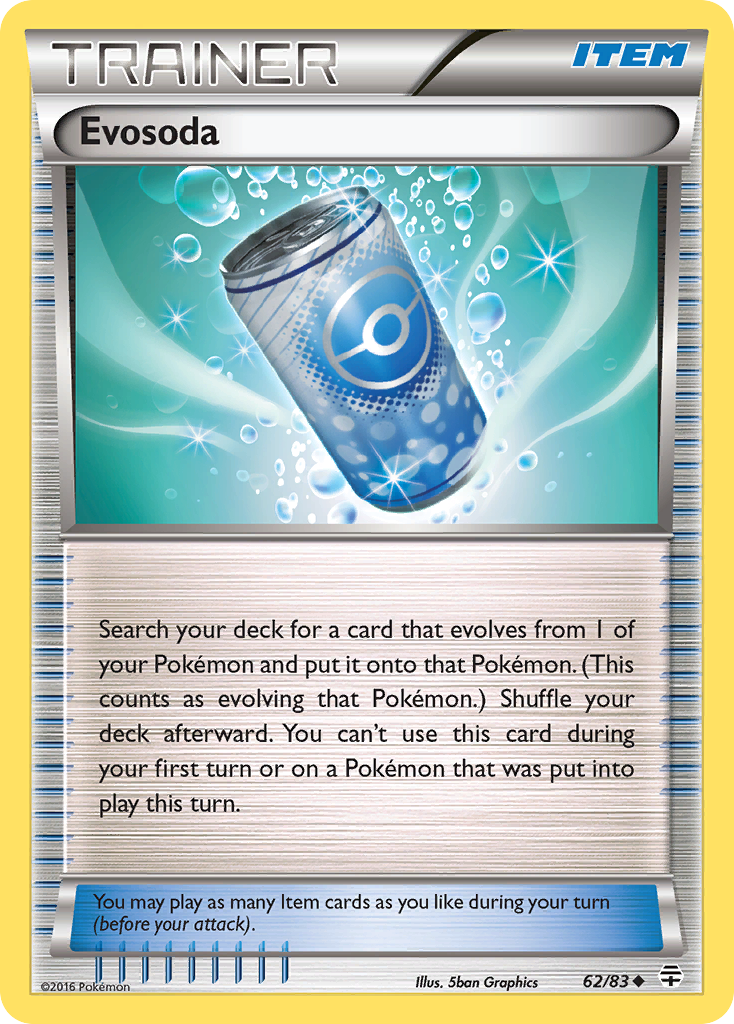 Evosoda (62/83) [XY: Generations] | Nerdhalla Games